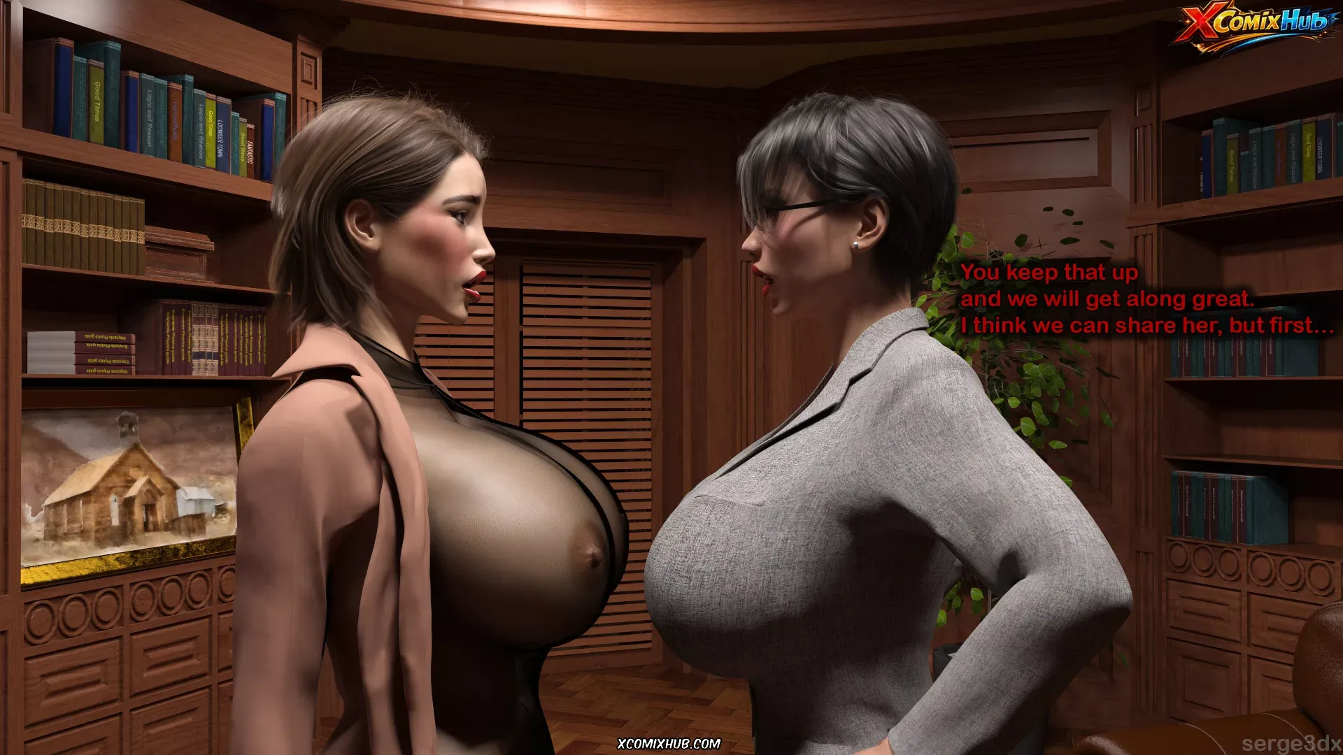 Milfs' Revenge Serge3dx 125 Comic Page 125
